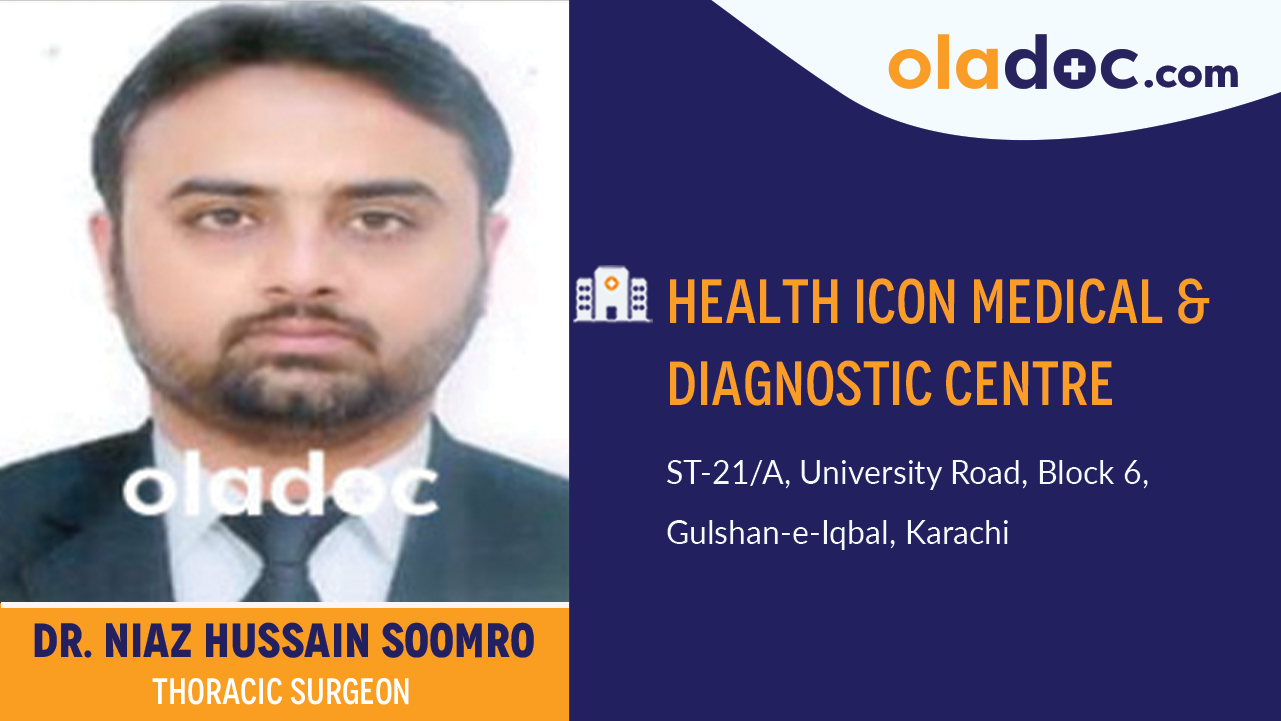 Practice location of Dr. Niaz Hussain Soomro